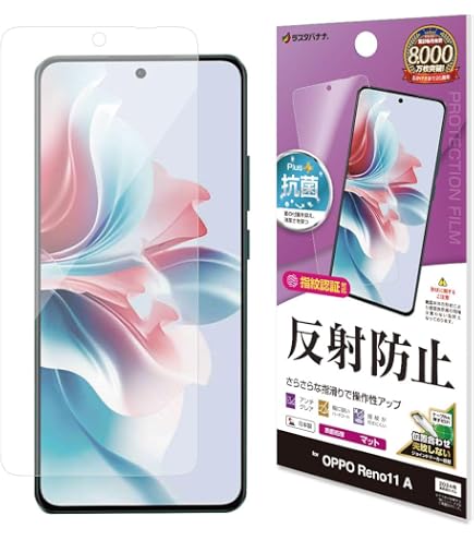 Amazon | ASDEC アスデック フィルム OPPO Reno11 A用 光沢 カメラ保護